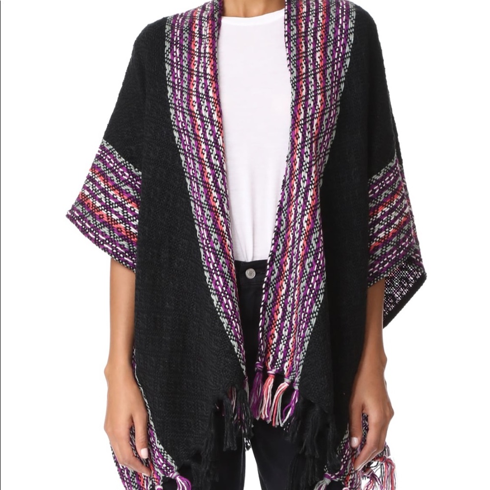 Rebecca minkoff ruana poncho